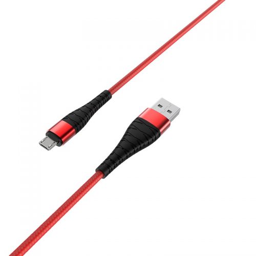 USB кабель Borofone BX32 micro 1m 2.4A red