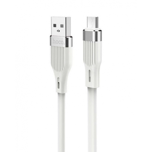 Кабель HOCO U72 Micro USB 1m 2.4A white