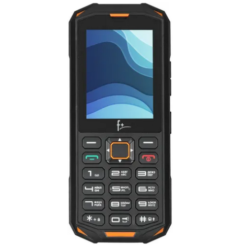 Моб.телефон F+ R240 Black-Orange