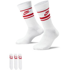 Комплект носков 3-Pack Everyday Essential Crew Белый / Кр. DX5089-102 (Размер L/41-45)