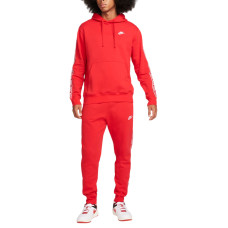 Cпорт. костюм Nike Club Fleece Graphic Hooded Tracksuit Red