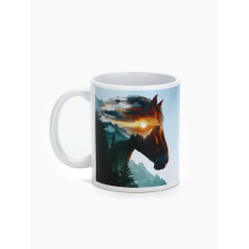 Кружка новогодняя «Повелитель вершин» лошадь 320мл 10900259