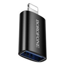 Адаптер Borofone BV26 USB 2.0 Lightning/USB black