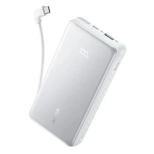 АКБ POWER Bank Anker Zolo 20k Mah 22,5W built-in USB-C A110EH21 белый АКБ POWER Bank Anker Zolo 20k Mah 22,5W built-in USB-C A110EH21 белый