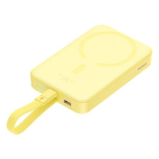 АКБ POWER Bank Baseus OS Magnetic Mini Wireless FC iP Edition 10000mAh 20W lemon yellow