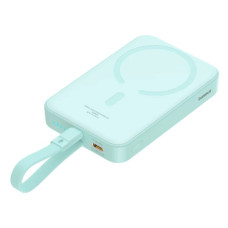 АКБ POWER Bank Baseus OS Magnetic Mini Wireless FC iP Edition 10000mAh 20W peppermint blue