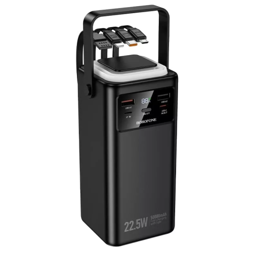 АКБ POWER Bank Borofone BJ65A 50000mAh black АКБ POWER Bank Borofone BJ65A 50000mAh black