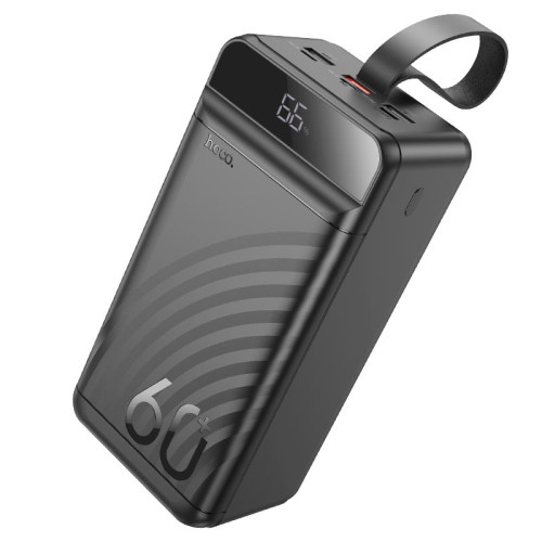 АКБ POWER Bank Hoco J123C Element 22.5W+PD20W (60000mAh) black АКБ POWER Bank Hoco J123C Element 22.5W+PD20W (60000mAh) black