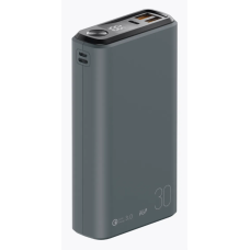 АКБ POWER Bank OLMIO QS-30 30000mAh, 22.5W темно-серый