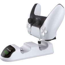 Док Станция Artplays Magnetic LED для двух геймпадов DualSense PS5 с подсветкой