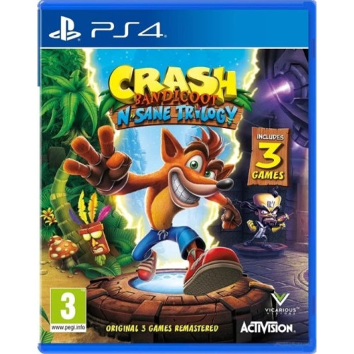 PS4 Crash Bandicoot N.Sane Trilogy