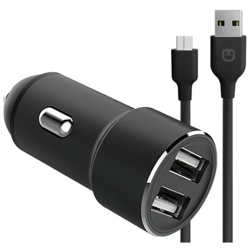 АЗУ Unico 2USB 2.4A+microUSB