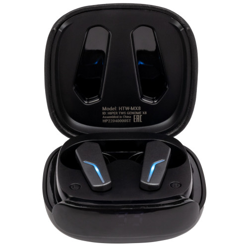 Наушники Bluetooth Hiper Genome HTW-MX8 TWS Black Наушники Bluetooth Hiper Genome HTW-MX8 TWS Black