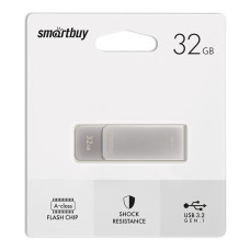 Флэш-драйвы SmartBuy USB 3.0 32GB  M1 Metal Grey  (SB032GM1G)