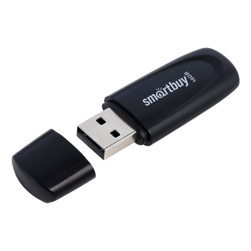 Флэш-драйвы SmartBuy USB 16GB Scout Black