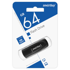 Флэш-драйвы SmartBuy USB 3.0 64GB Scout Black