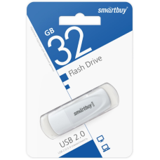 Флэш-драйвы SmartBuy USB 32GB Scout White