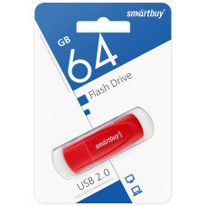 Флэш-драйвы SmartBuy USB 64GB Scout Red