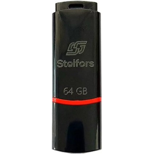 Флэш-драйв Stelfors USB 64GB Classic черный