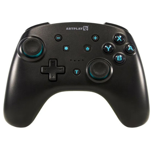 Геймпад Artplays NS65 для Nintendo Switch/PC, черно-бирюзовый