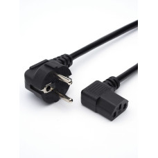 Кабель питания ATCOM IEC C13 угловой 1.8m