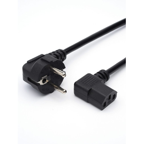 Кабель питания ATCOM IEC C13 угловой 1.8m Кабель питания ATCOM IEC C13 угловой 1.8m