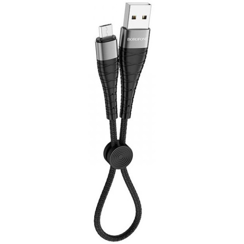 USB кабель Borofone BX32 Micro 0.25m 5A black