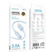 USB кабель Borofone BX112 Type-C 1m blue