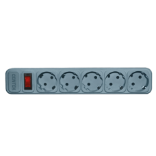 Сетевой фильтр Centek CT-8900-5-3,0 серый