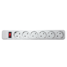 Сетевой фильтр Centek CT-8901-6-3,0 белый