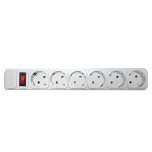 Сетевой фильтр Centek CT-8901-6-3,0 белый