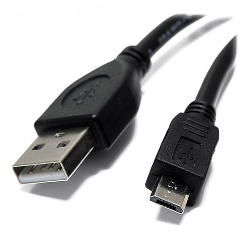 Кабель De Tech USB 2.0 AM - micro 0,8м black Кабель De Tech USB 2.0 AM - micro 0,8м black