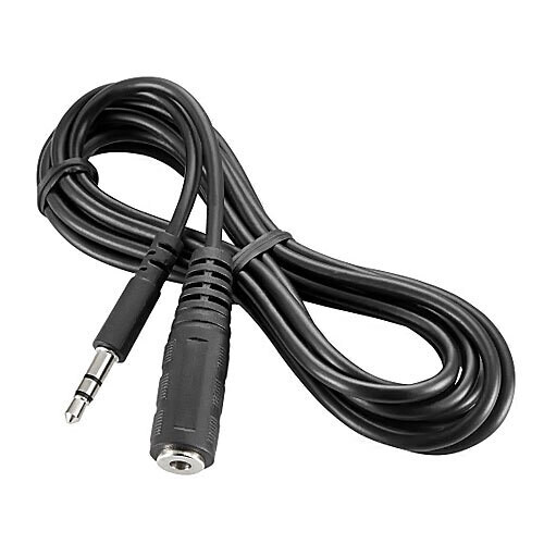 Кабель DeTech Audio DC3.5мм M/F (3 pin) 1м