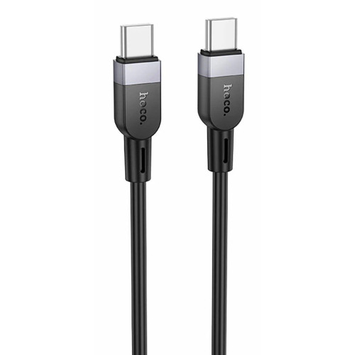 Кабель Hoco X109 Type-C/Type-C 2m 60W силикон black Кабель Hoco X109 Type-C/Type-C 2m 60W силикон black