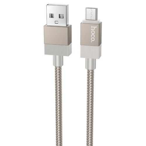 Кабель Hoco X110 Micro USB 1m gold Кабель Hoco X110 Micro USB 1m gold