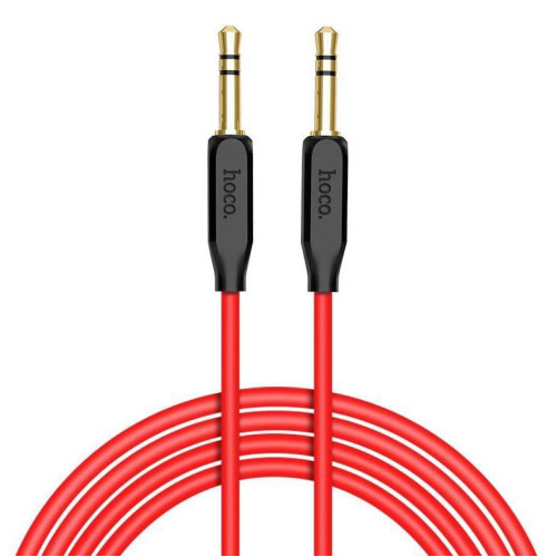 Кабель AUX UPA11 1m HOCO red