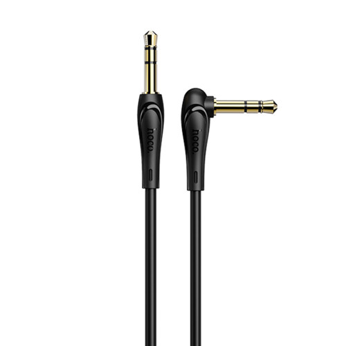 Кабель AUX UPA14 1m HOCO black Кабель AUX UPA14 1m HOCO black
