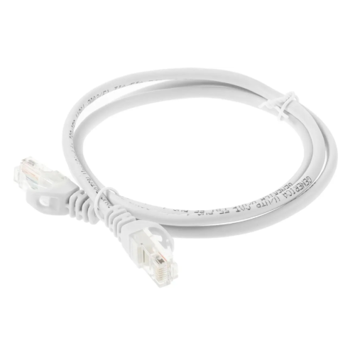 Патч-корд ITK RJ-45 1m серый