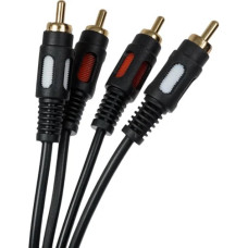 Кабель Rexant Audio-Video 2RCA(m) 2RCA(m) 1.5m