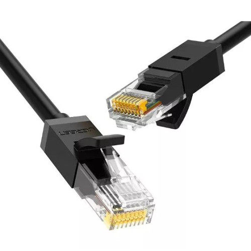Кабель сетевой Ugreen NW102 Cat 6 8-Core U/UTP Ethernet Cable. 2м.черный(20160)