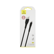 Кабель Usams U35 Micro 1m black
