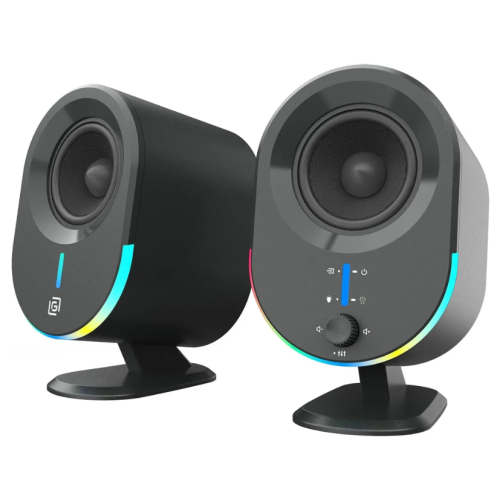 Колонки Oklick OK-303A 2.0 черный 20Вт BT 2024145 Колонки Oklick OK-303A 2.0 черный 20Вт BT 2024145