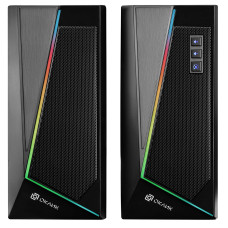 Колонки Oklick OK-125 2.0 черный 6Вт 1458489