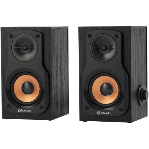 Колонки Oklick OK-162 2.0 черный 8Вт 459202