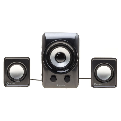Колонки Oklick OK-420 2.1 черн 11Вт 440405 Колонки Oklick OK-420 2.1 черн 11Вт 440405