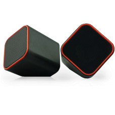 Колонки мульт SmartBuy CUTE 6Вт USB черно-оранжевые(SBA-2590)