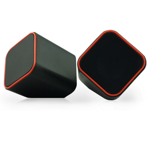 Колонки мульт SmartBuy CUTE 6Вт USB черно-оранжевые(SBA-2590)