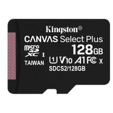 Kingston Micro SDHC 128GB Canvas Select Plus 100R A1 C10