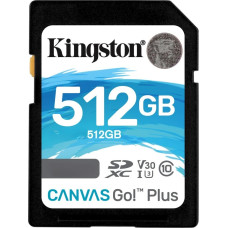 Kingston SD 512Gb Canvas Canvas Go Plus U3 V30 Class10