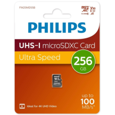 Флэш-карты Philips microSDHC 256GB Class 10 (без SD адапт)